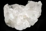 Clear Quartz Crystal Cluster - Brazil #229585-1